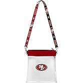 Littlearth NFL Clear Pattern Strap Bag