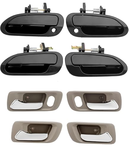 Amazon.com: Gledewen Rear Left Door Handle, Compatible with