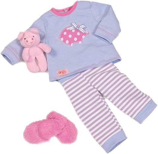Nighty Piggy Pajamas for 18\