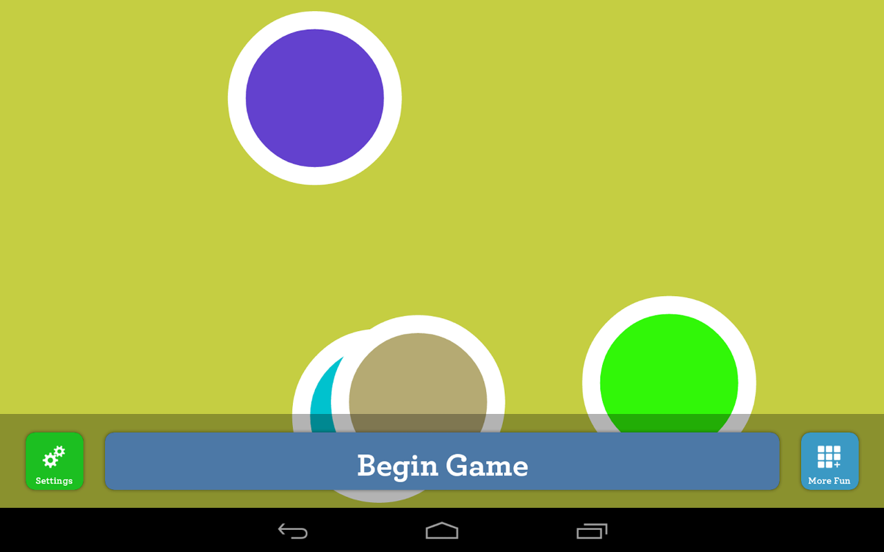 Color Dots Infant Baby Game. Teaches babies eye hand coordination, color recognition and fine