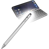 BoxWave Stylus Pen Compatible with Planet Computers Astro Slide - AccuPoint Active Stylus, Electronic Stylus with Ultra Fine Tip - Metallic Silver