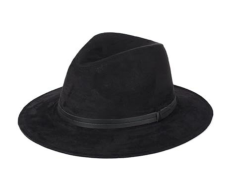 suede fedora hat