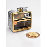 Fully Roti Maker, Automatic Chapati Maker,Roti &amp; ChapatiMaker, With 3 Temperature Settings, ElectricMachine forChapati/Paratha/Tortilla/Thin Pancakes/Crepes
