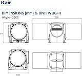 Kair Kalahari PIV Unit Eco Positive Input Ventilation System Condensation view 5