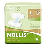 MOLLIS Adult Diapers for Women and Men, Unisex