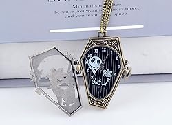 Ddjbdb Quartz Pocket Watch with Necklace