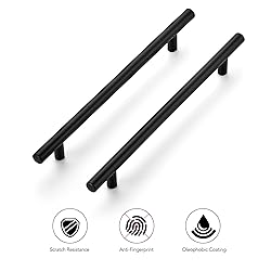 Ravinte 10 Inch Cabinet Handles Matte Black Drawer