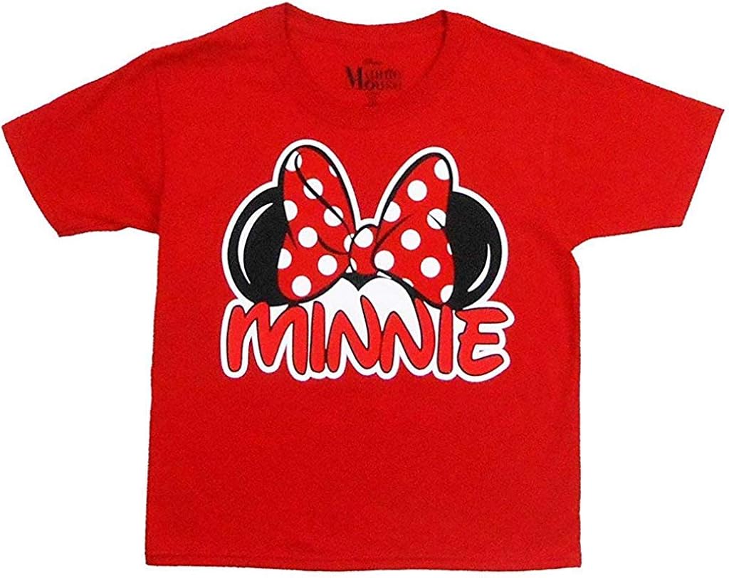 red minnie mouse t shirt