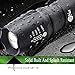 LEDNut 900 Lumens - Cree XML T6 LED Tactical Flashlight with Adjustable Focus and Rechargeable 26650 Battery for Camping Hiking, etc. Outdoor Activities