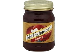 Mrs. Richardson's Ice Cream Topping and Dessert Sauce, Strawberry, 15.5 Ounce