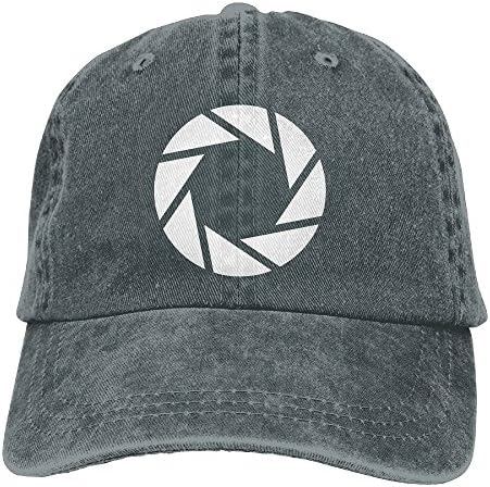 Men &amp; Women Cotton Adjustable Cowboy Hat Gym Caps - Camera Aperture Shutter Photography Vintage.PNG