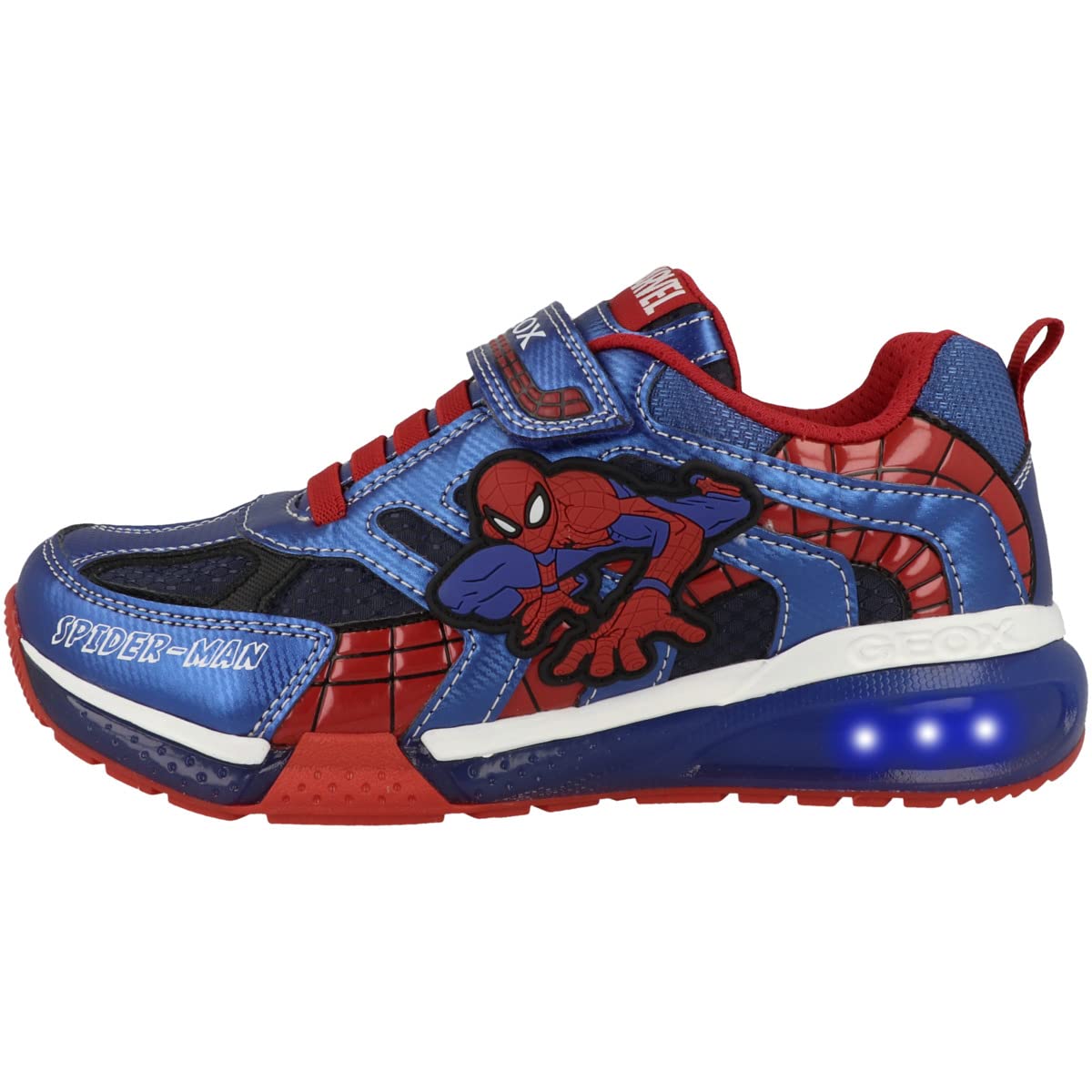 Geox Jungen J Bayonyc Boy B Sneakers, Navy Royal, 38