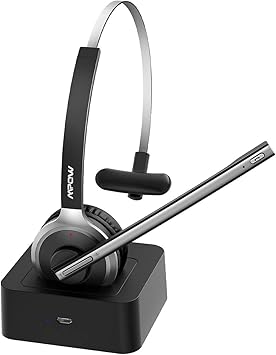 Amazon Com Mpow M5 Pro Bluetooth Headset Advanced Noise