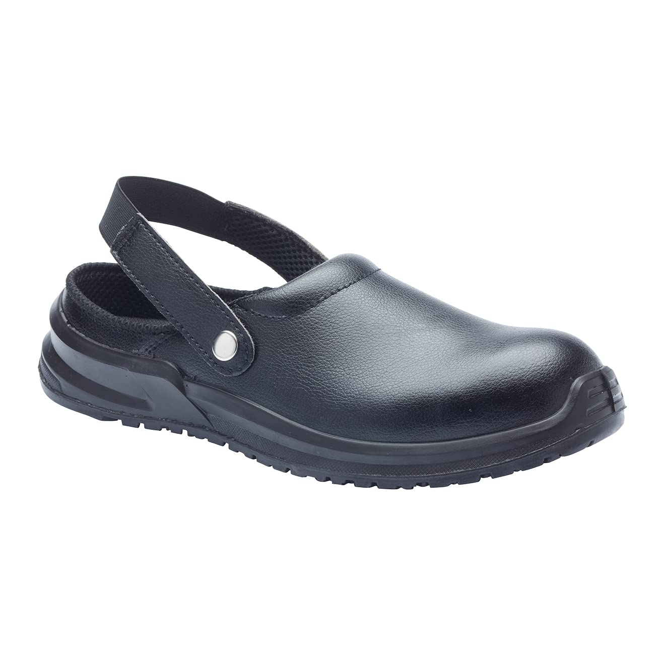 Blackrock Safety Clogs, Steel Toe Cap Crocs, Chef Crocs, Kitchen Clogs, Safety Shoes for Mens and Womens, Sandals - Size 12