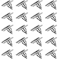 GoaMotors 20 PCS Wheel Arch Trim Clips, Grey Fender Fastener Rivet Retainers Replacement for Mini Copper R50 R52 R53 R56 Replacement 07132757821