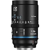 SIRUI Astra 50mm 1.33X Auto Focus Anamorphic Cine Lens L Mount | Full-frame AF cine lens with blue flare for environmental portraits, street scenes and immersive cinematic video.