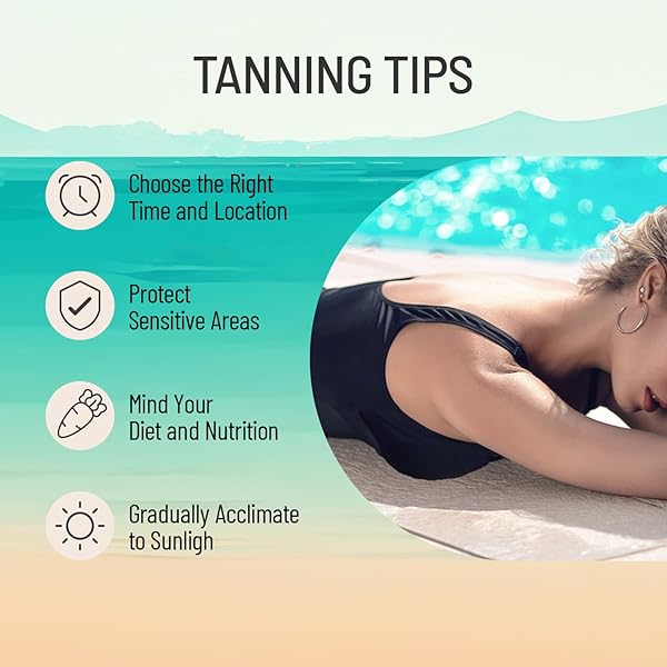 SUENOIN TANNING OIL TRAVEL SIZE 150ML, FAST AND NATURAL DARKENING FORMULA TANNING OIL, ENRICHED WITH VE, NATURALLY FERMENTED PLANT OILS, SEABUCKTHORN OIL FOR A GORGEOUS BRONZE GLOW