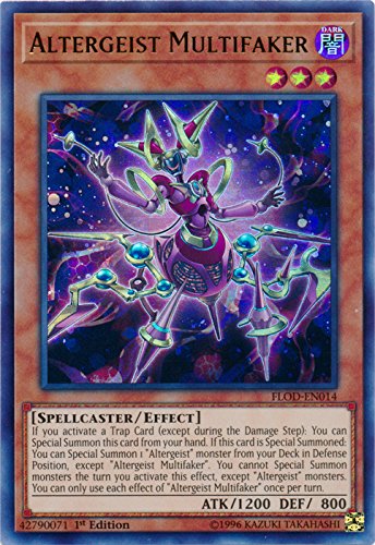 Altergeist Multifaker - FLOD-EN014 - Ultra Rare - 1st Edition - Flames of Destruction