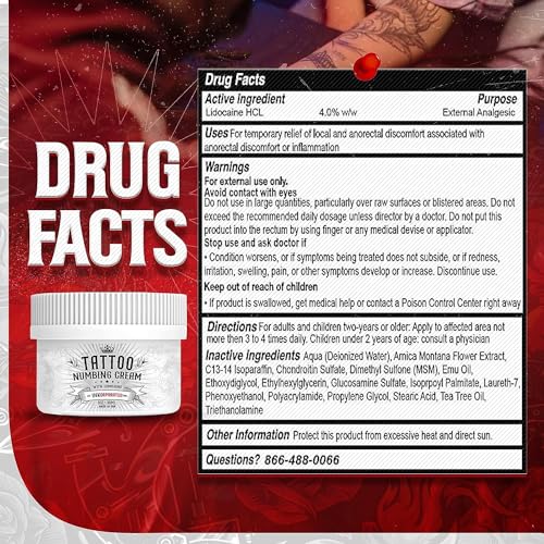 INKorporated Premium Tattoo Numbing Cream Numbing Cream For Tattoos