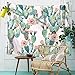 Desert Cactus Art Tapestry Landscape Wall Hangings Echinopsis Tubiflora Watercolor Printed - large Tablecloths Wall Backdrop Hippie Bedspread Tapestry 59x52 inches HYC05-US