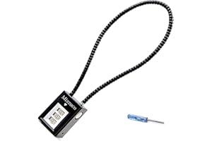 Mizzuco Trigger Lock 3 Digit Combination 15 Inch Gun Cable Lock,Gun Trigger Lock (0.4)