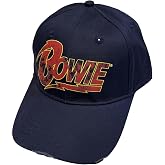 David Bowie Baseball Cap Flash Logo Official