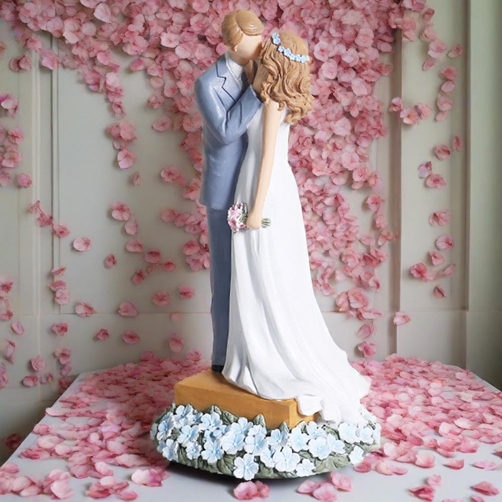 Wedding Cake Topper, Resin Crafts Angel Figurines Hand Painted Figurines Home Office Ornament Wedding Gifts For Home Shop Decoration Business Office(bs20618)