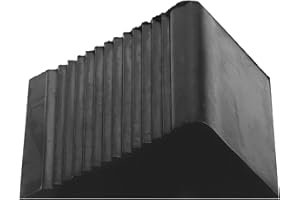 TOVINANNA Rubber Wheel Chocks Portable Solid Tire Wedge 125x75x60mm Non-Slip Wheel Stopper for Travel Trailers