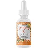 LilyAna Naturals Vitamin C Serum for Face - Made in USA, Face Serum with Hyaluronic Acid and Vitamin E, Anti Aging Serum, Red