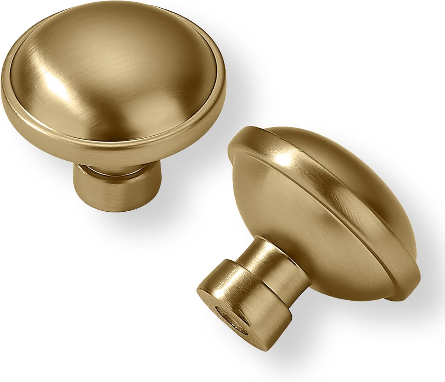 khtumeware 2 Pack Large Cabinet Knobs Champagne