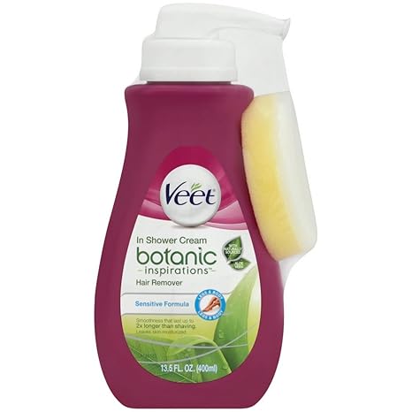 Buy Veet Botanic In Shower Hair Remover Cream 13 5oz Pump Online