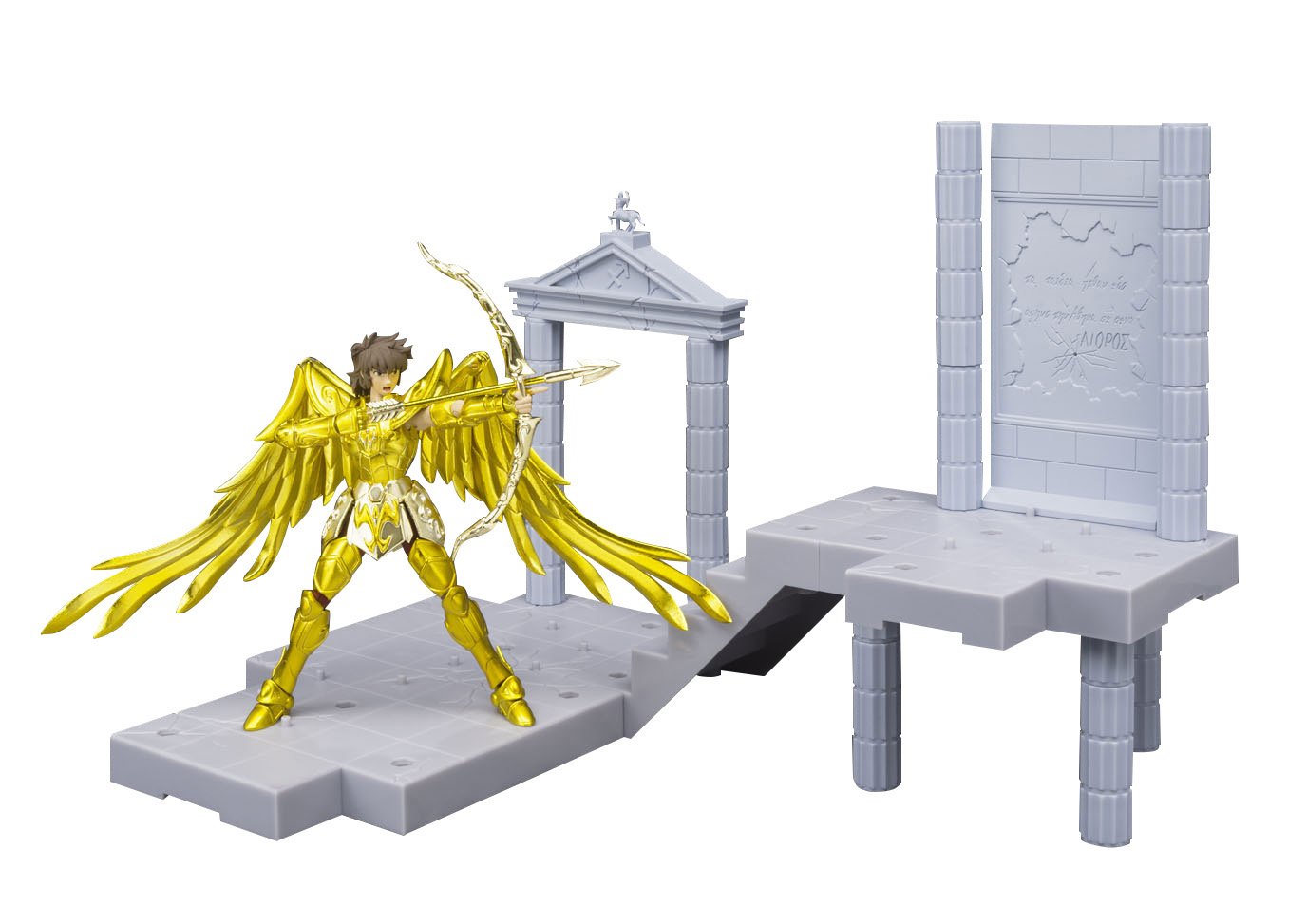 TAMASHII NATIONS BAN11280 D.D.Panoramation Sagittarius Ailos Commitment in The Palace Centaur Saint Sieya Action Figure