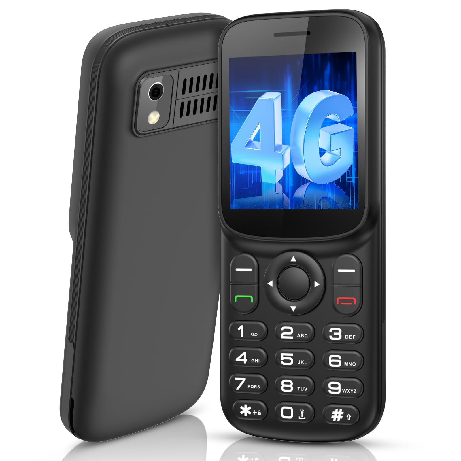 T185 | 4G SIM Free Mobile Phone Unlocked with Dual Nano SIM Slot | 1.8