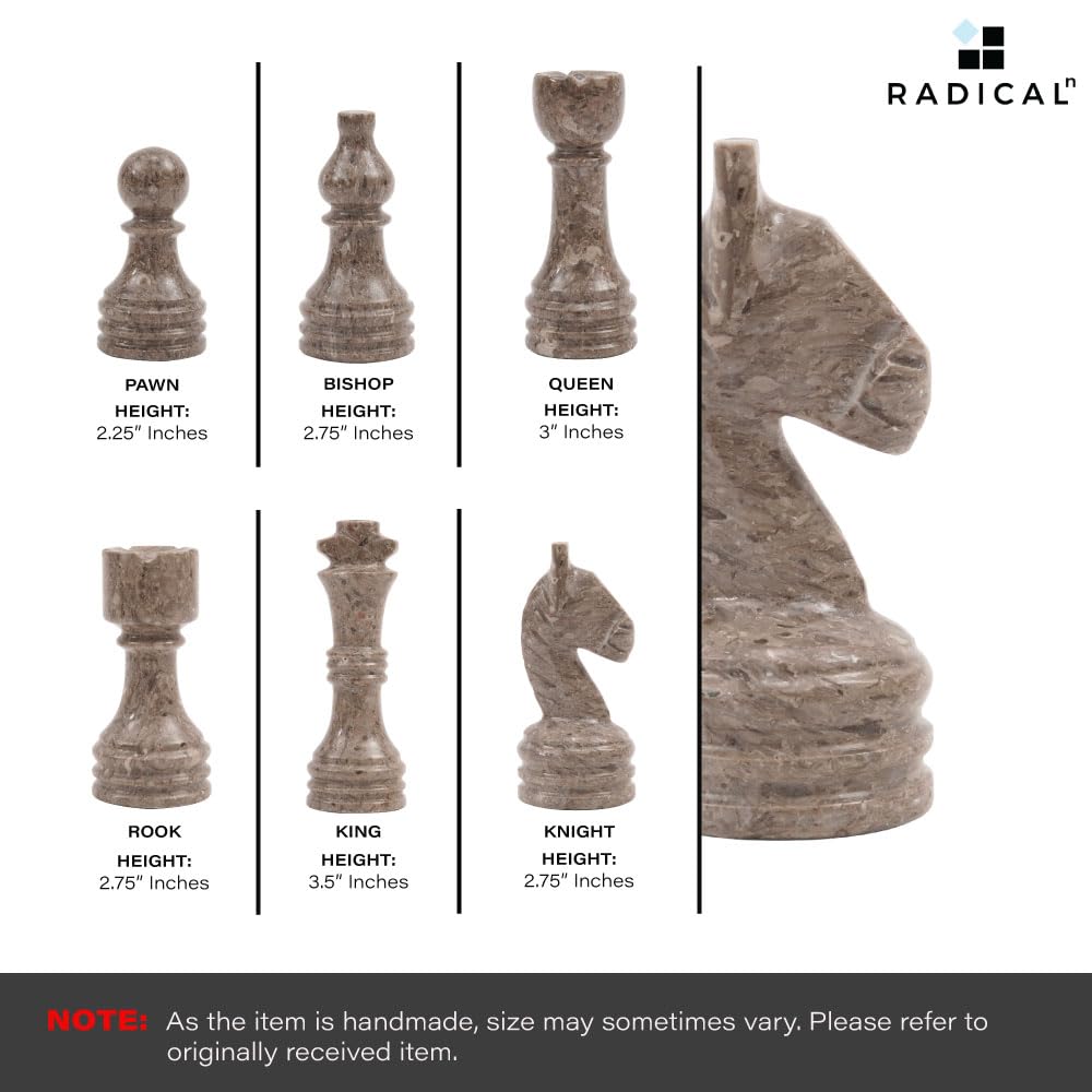 Radicaln Marble Chess Set 15