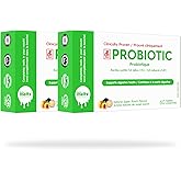 Probiotic Supplement with Bacillus Subtilis - 5 Billion CFU | Quick-Dissolving Tablets for Gut Health, Digestive Support, and