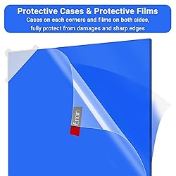 Enoin 6 Pack 8x12 Inches Colored Translucent