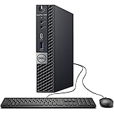 Dell OptiPlex 7060 Micro Desktop Business PC, Intel Core i5-8500T 2.1GHz, 16GB, 256GB SSD, USB Type-C, Win 11 Pro (Renewed)