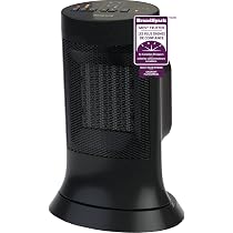 Honeywell HCE309BC Slim Ceramic Mini-Tower Space Heater for Bedroom,  Office, Home, Black : Amazon.ca: Home
