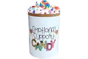 Personalized Christmas Ceramic Candy Jars, Custom Storage Jars with DIY Lids for Halloween Decorations Fall Decorations Weddi