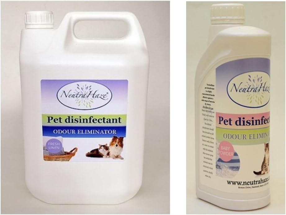 Neutra Haze Professional Pet Disinfectant (Baby Powder, 4x 5 Litre (20L))