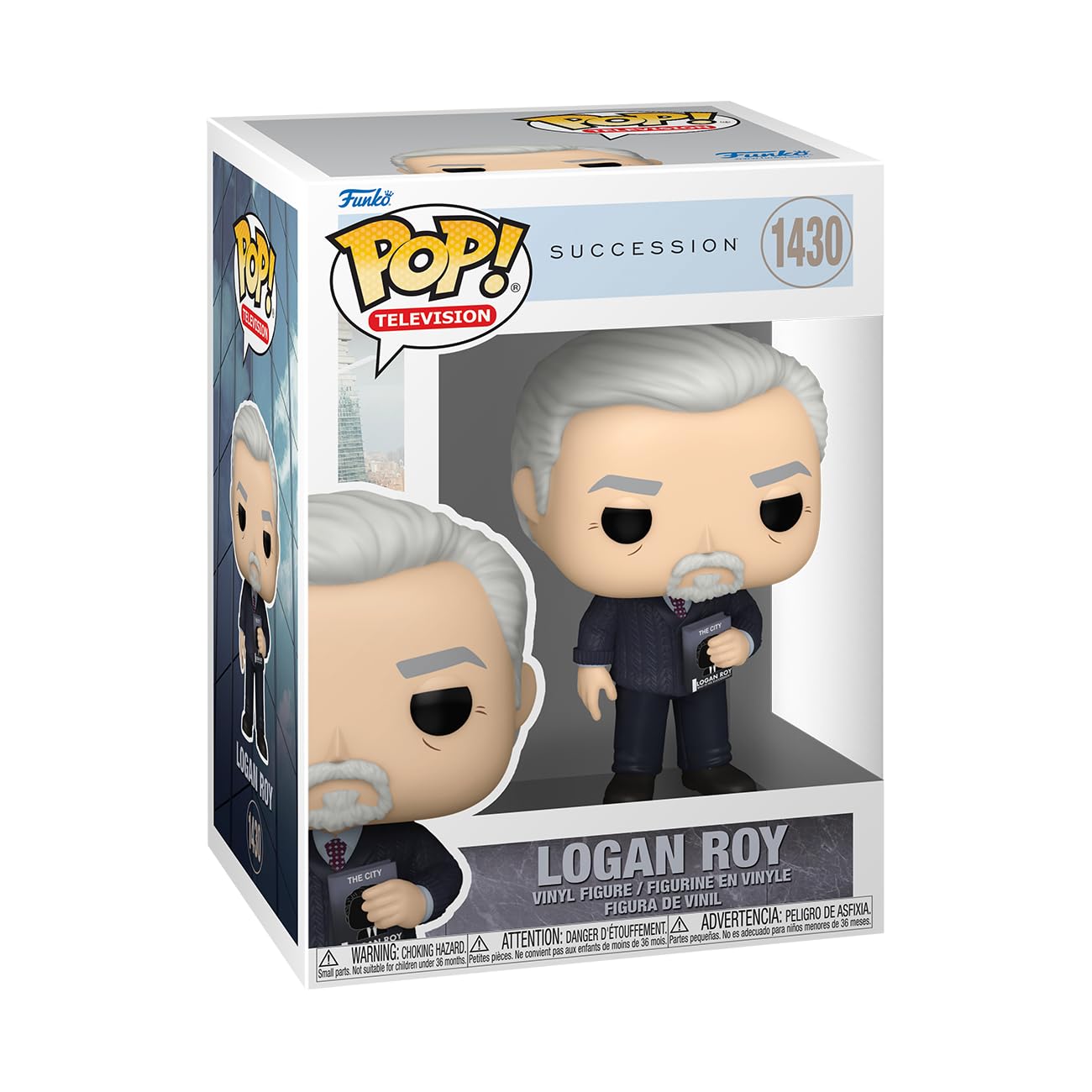 Funko POP! TV: Succession - Logan Roy - Collectable Vinyl Figure - Gift Idea - Official Merchandise - Toys for Kids & Adults - TV Fans - Model Figure for Collectors and Display