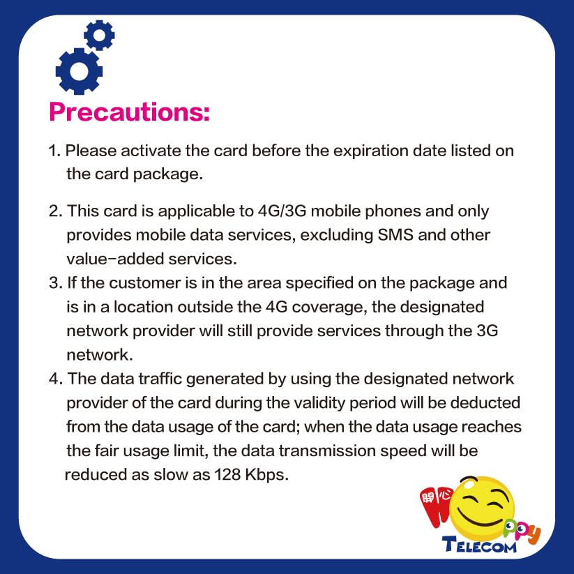 Happy 5G South Korea 15 Days Unlimited Data Travel Sim Card | 8GB of 5G High-Speed Data | No Daily Limit | No Registration Required | Easy Activation
