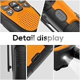 NXGKET Walkie Talkies 4 Pack Long Range 16 Channels Type-C Rechargeable view 4
