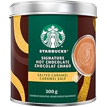 STARBUCKS SIGNATURE HOT CHOCOLATE Mix, 40% Cocoa, Proudly Prepared