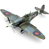 Metal Earth Supermarine Spitfire Color 3D Metal Model Kit Fascinations