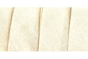 Wrights 117-206-028 Extra Wide Double Fold Bias Tape, Oyster, 3-Yard