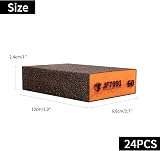 Sewokon 12 Pcs Sanding Blocks Sponges Set 6 Grits 60-80-100-120-180-220 view 2