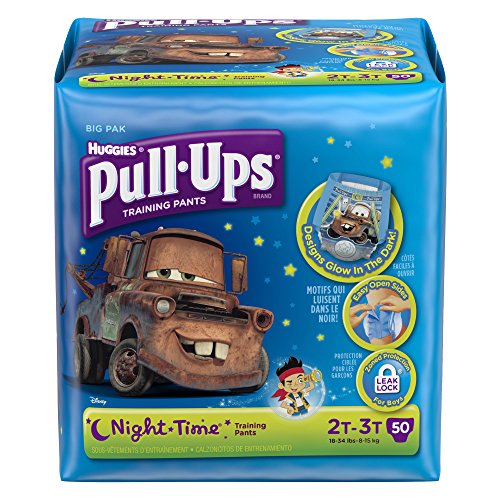 Huggies PullUps Night Time Training Pants for Boys, 2T3T, 48 Count