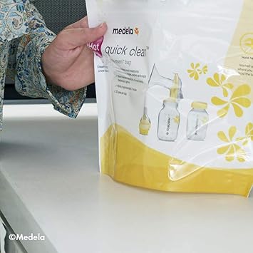 Bolsas de esterilización reutilizables Quick Clean, Medela: Amazon ...