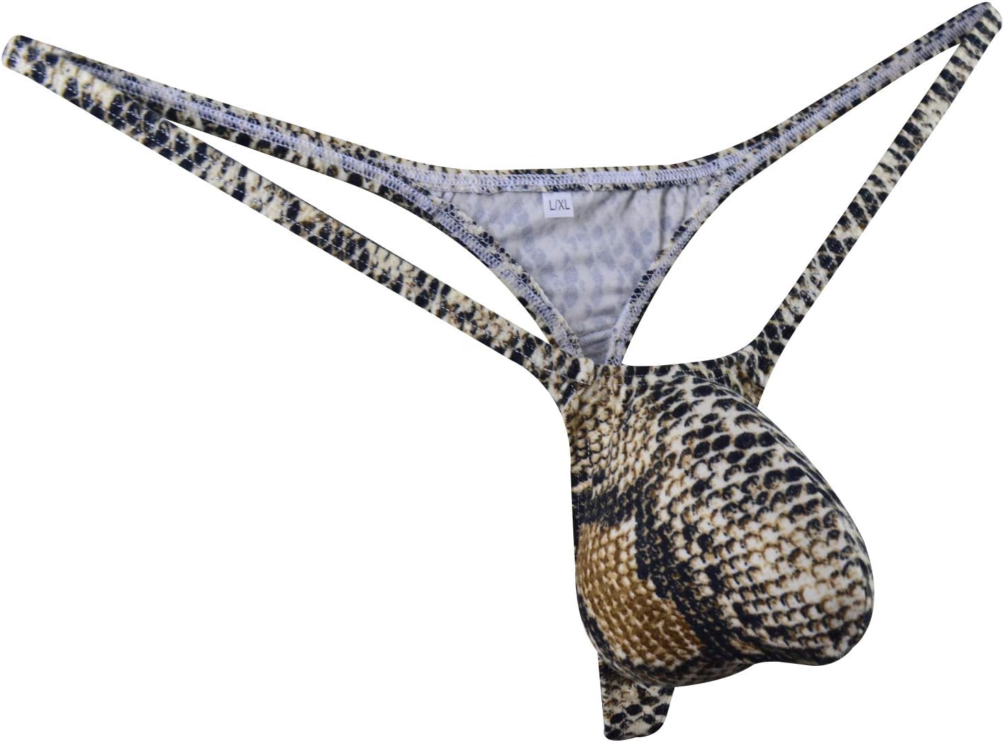 WOSESE Men's G-Strings Bulge Pouch Thongs WSS61